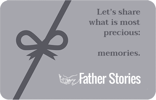 Preview of the Father Stories gift certificate